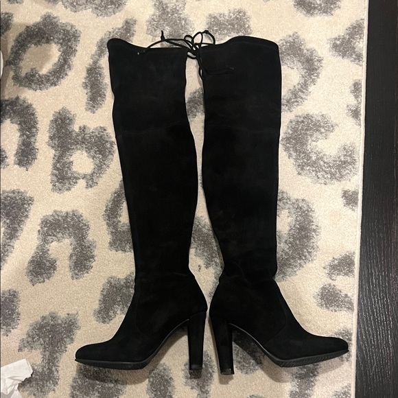 Stuart Weitzman Shoes - Stuart Weitzman Elegant Black Over-the-Knee Boots Size 4